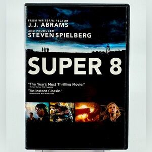 Super 8 DVD by J.J. Abrams and Steven Spielberg